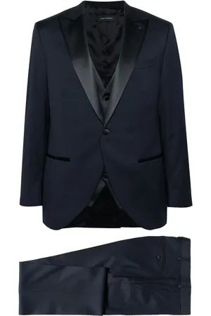 LUIGI BIANCHI MANTOVA Traje con botones