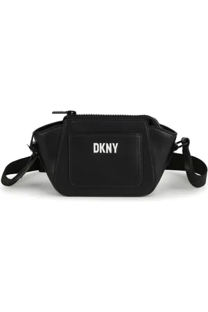 DKNY Bolsa crossbody con logo en relieve