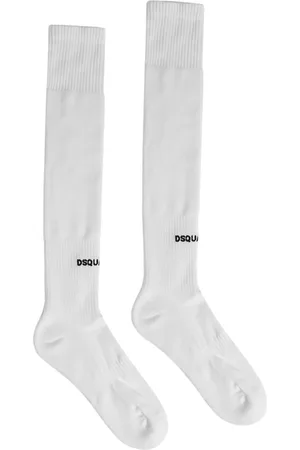 Dsquared2 Calcetines tejidos con logo en intarsia