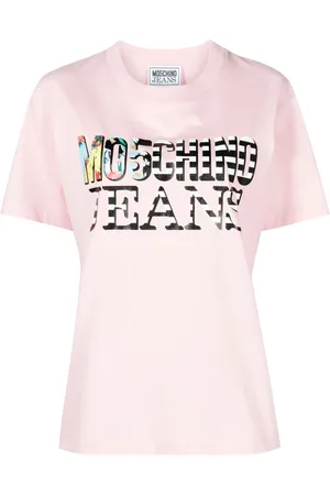 Moschino Playera con logo estampado