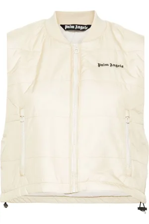 Palm Angels Chaleco con logo estampado
