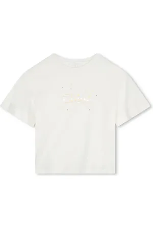 Chloé Playera con logo estampado