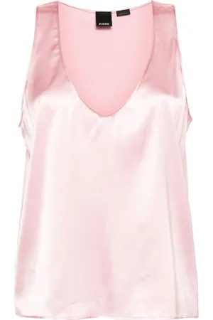 Pinko Camiseta con efecto satinado