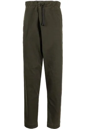 TRANSIT Pantalones ajustados con cordones en la pretina