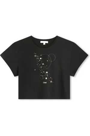 Chloé Playera con logo y apliques