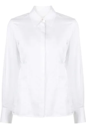Helmut Lang Camisa de seda slash