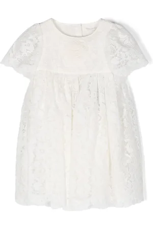 Dolce & Gabbana Vestido con encaje floral