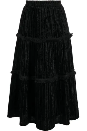 B+AB Falda midi con cintura alta