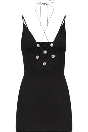 AREA Vestido corto sin mangas