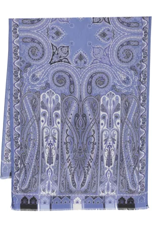 Etro Mascada con estampado bandana en jacquard