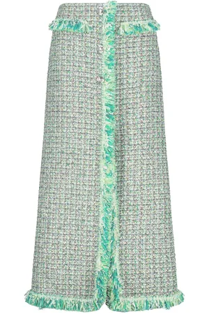 Giambattista Valli Falda midi de tweed
