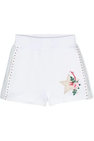 MONNALISA Shorts con parche de estrella