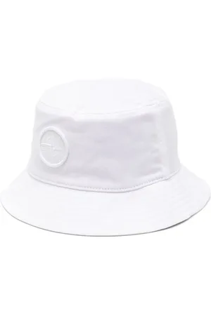 Stone Island Gorro de pescador con parche del logo