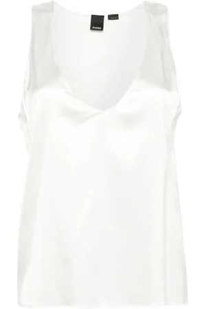 Pinko Camiseta con efecto satinado