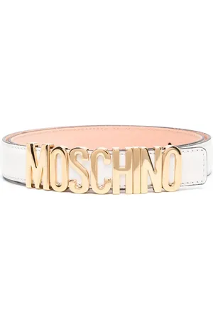 Moschino Cinturón con letras del logo