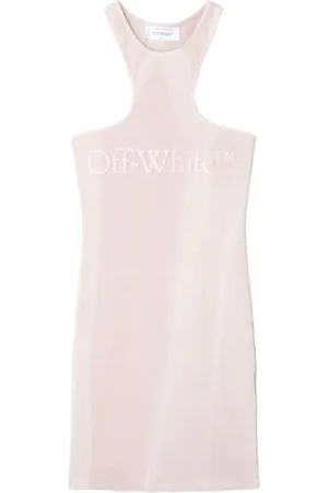 OFF-WHITE Vestido corto Laundry Rowing