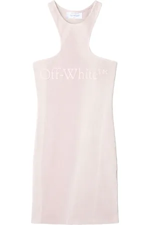 OFF-WHITE Vestido corto Laundry Rowing