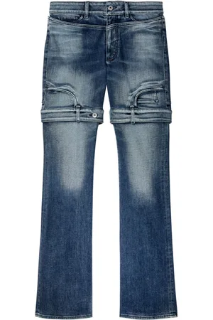 OFF-WHITE Jeans Upside Down