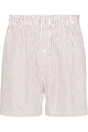Maison Margiela Shorts con motivo de rayas