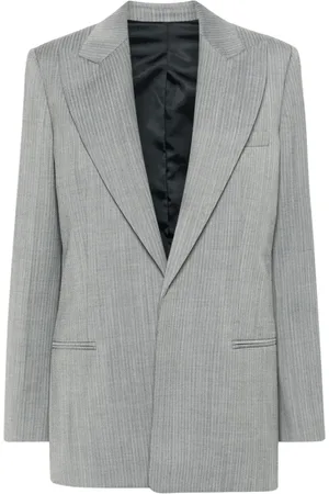 Helmut Lang Blazer con solapa de pico y botones