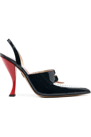 Thom Browne Zapatillas con tacón curvo de 120mm