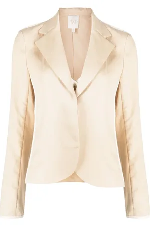 TWP Blazer de chambray con botones