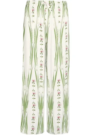 Giambattista Valli Pantalones con estampado Jardin du Cap