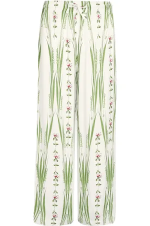 Giambattista Valli Pantalones con estampado Jardin du Cap