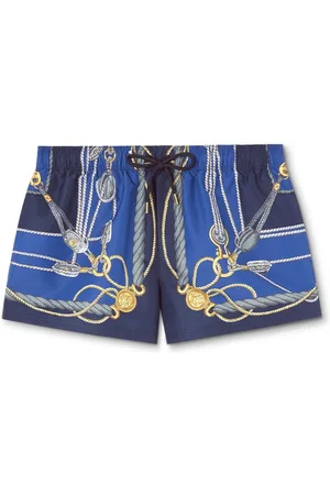 VERSACE Shorts de playa Nautical