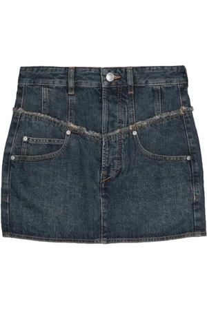 Isabel Marant Falda corta de mezclilla Narjis