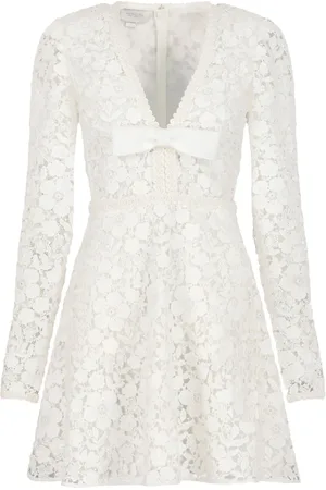 Giambattista Valli Vestido corto manga larga