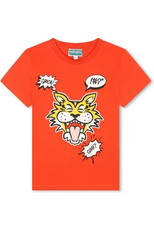 Kenzo Playera con logo estampado
