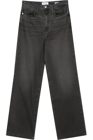 Frame Jeans rectos con efecto desgastado