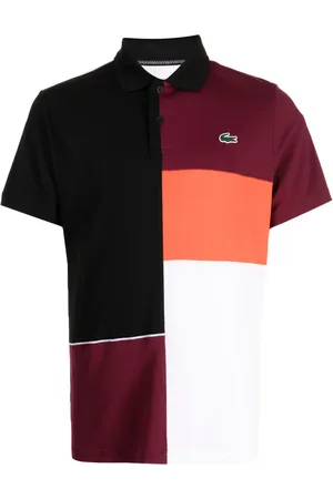 Lacoste Playera tipo polo con aplique del logo