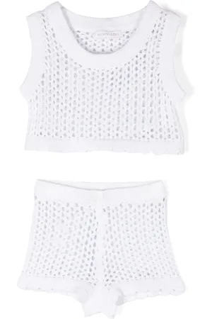 MONNALISA Set de shorts con dobladillo festoneado