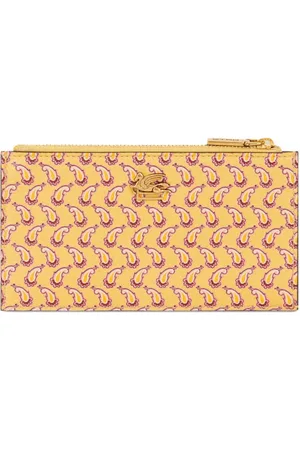 Etro Cartera micro con motivo de cachemira