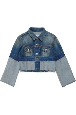Maison Margiela Chamarra de mezclilla Re-cut