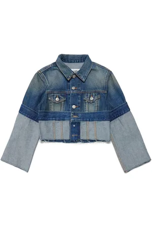 Maison Margiela Chamarra de mezclilla Re-cut