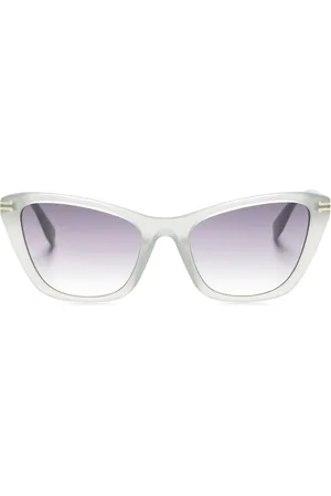 Marc Jacobs Lentes de sol con armazón wayfarer y logo