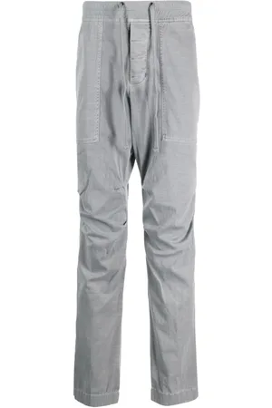 James Perse Pantalones rectos con cordones en la pretina