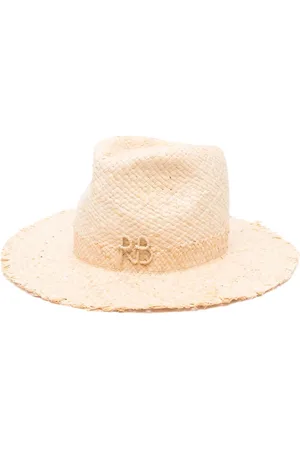 Ruslan Baginskiy Sombrero fedora con aplique del logo