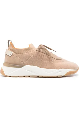 santoni Tenis tejidos con paneles