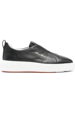santoni Tenis con logo estampado