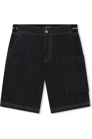 Karl Lagerfeld Shorts de mezclilla rectos