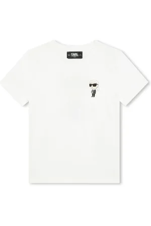 Karl Lagerfeld Playera con motivo Ikonik