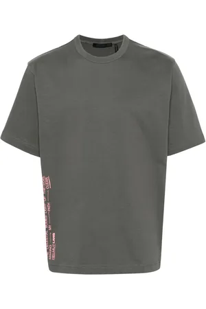 Helmut Lang Playera con texto estampado