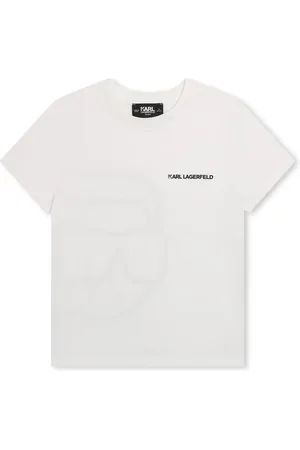 Karl Lagerfeld Playera con motivo Ikonik