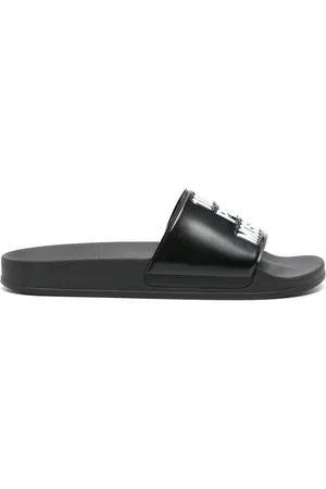 Moschino Flip flops con eslogan en relieve
