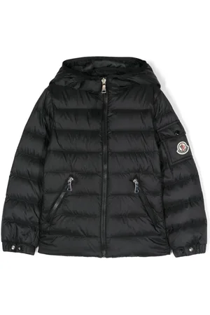 Moncler Chamarra capitonada con aplique del logo