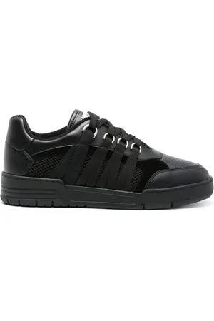 Moschino Tenis con paneles de encaje